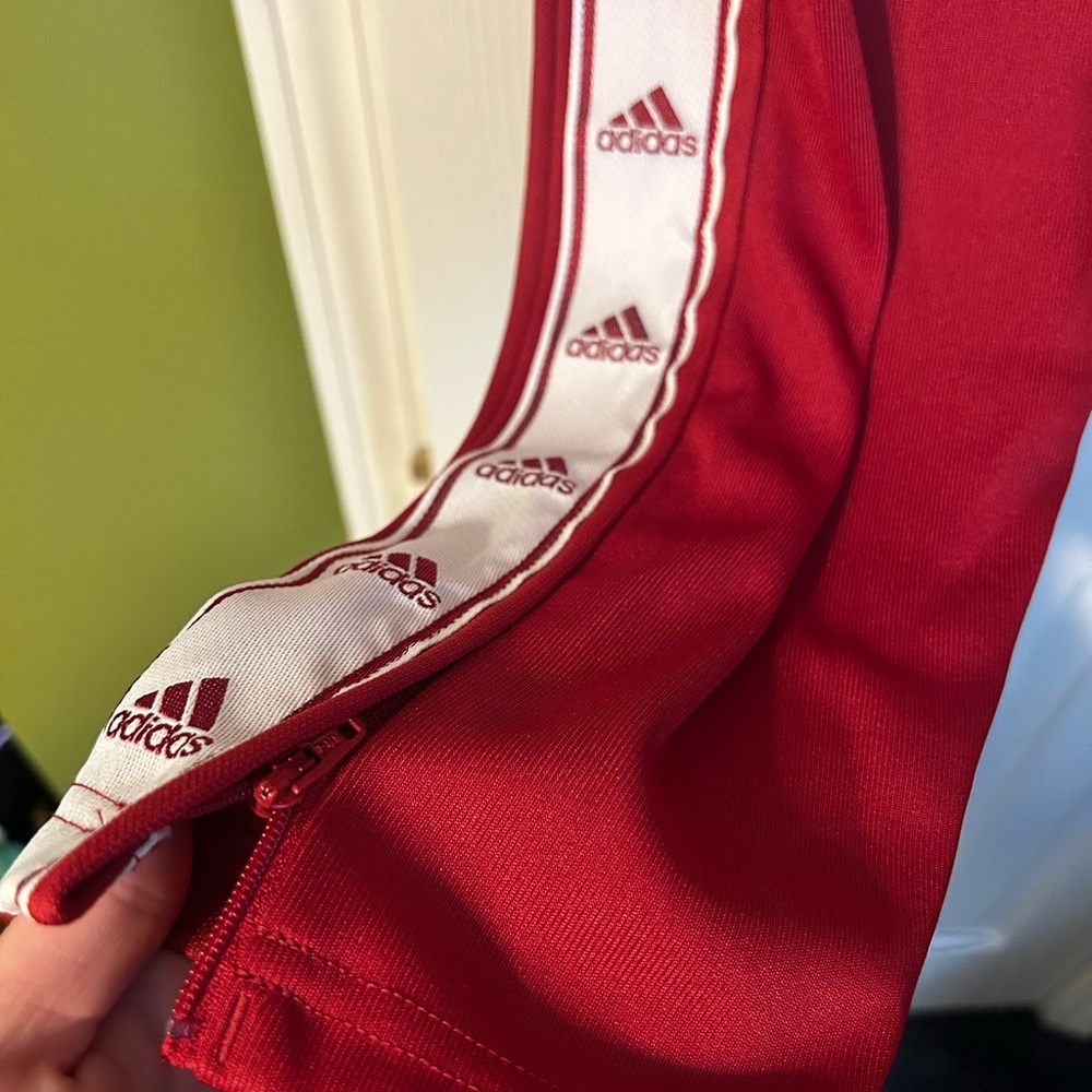 Adidas Bold Red Joggers - Picture 6 of 6